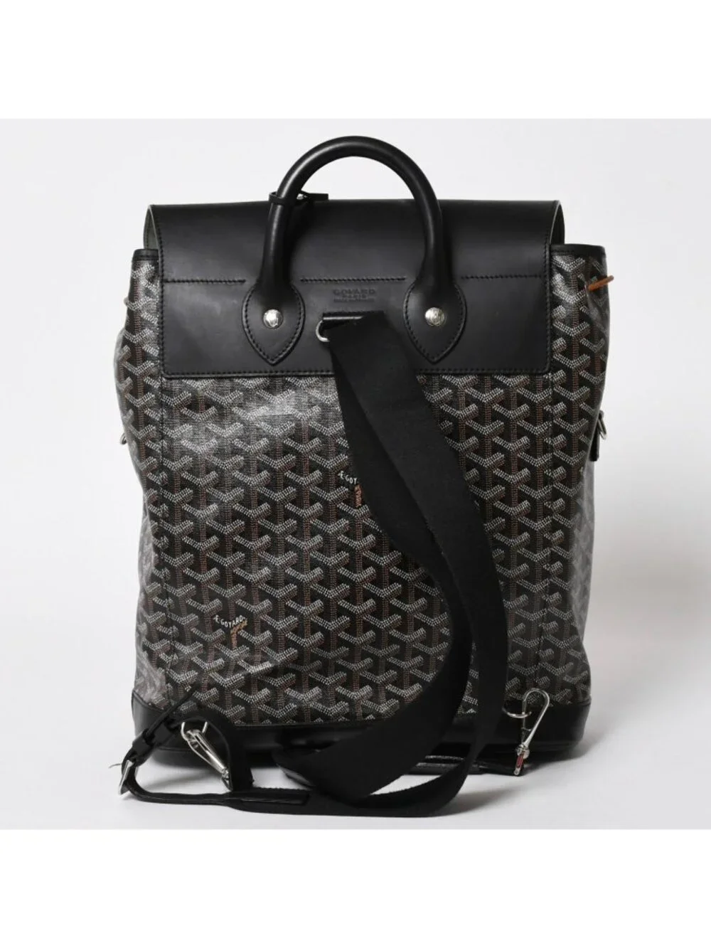 Goyard Alpine MM Backpack Leather Black